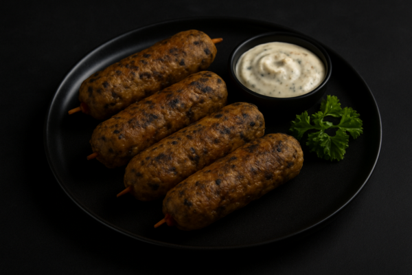 Truffle Mushroom Kebab